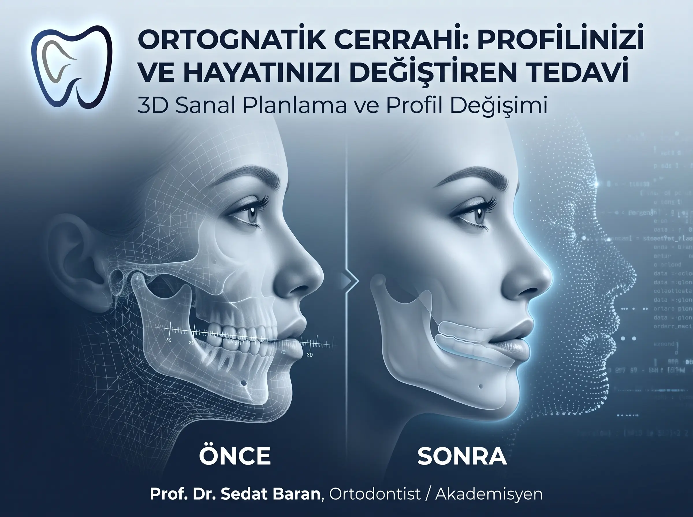 Ortognatik Cerrahi (Çene Cerrahisi): Profilinizi ve Hayatınızı Değiştiren Tedavi